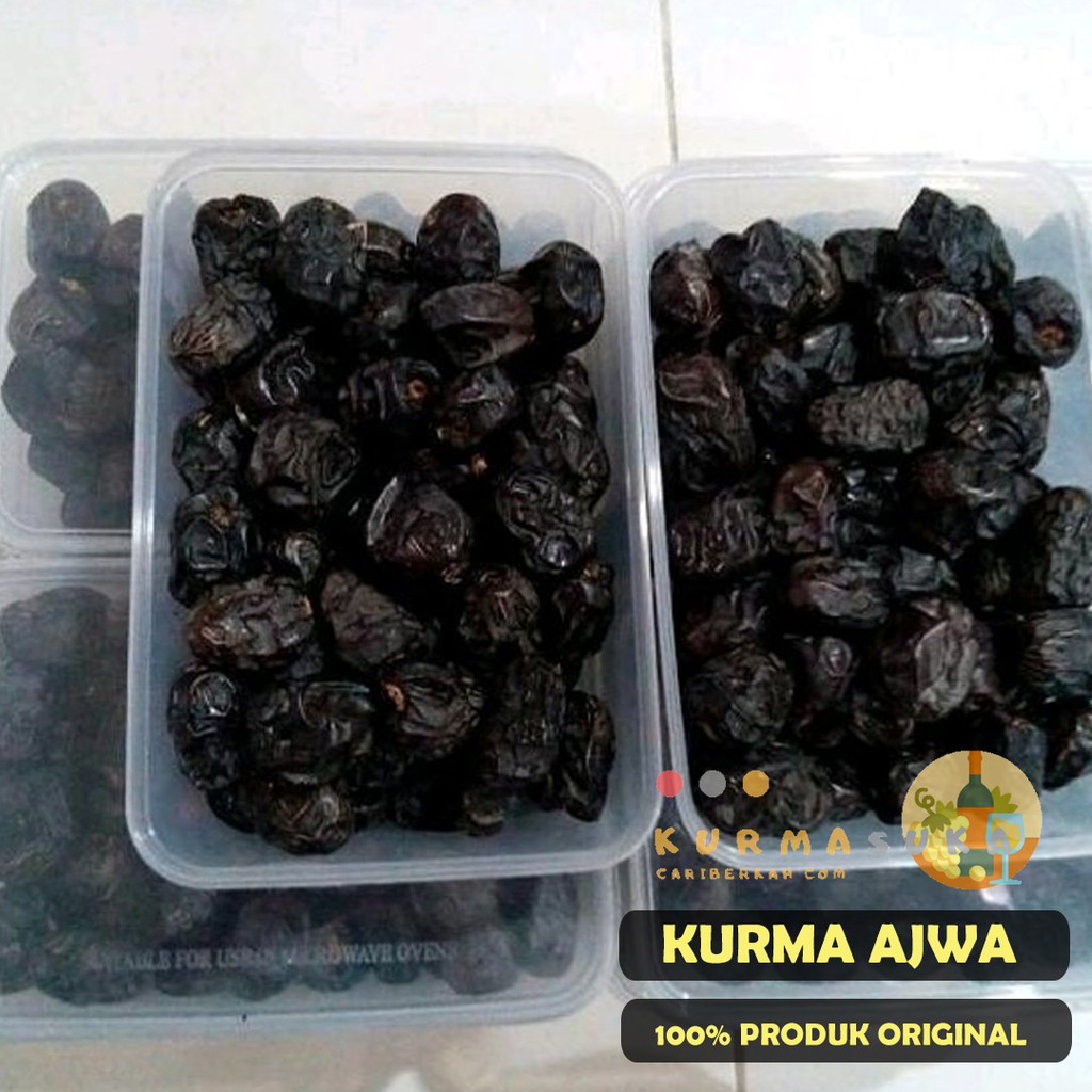 

Jual Kurma Ajwa 1 kg Premium 100% Produk Asli