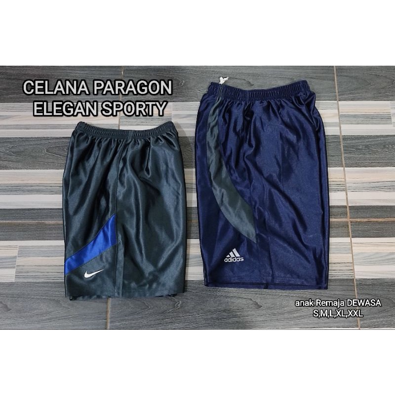 celana kolor pendek paragon sporty unisex S,M, L, XL, XXL