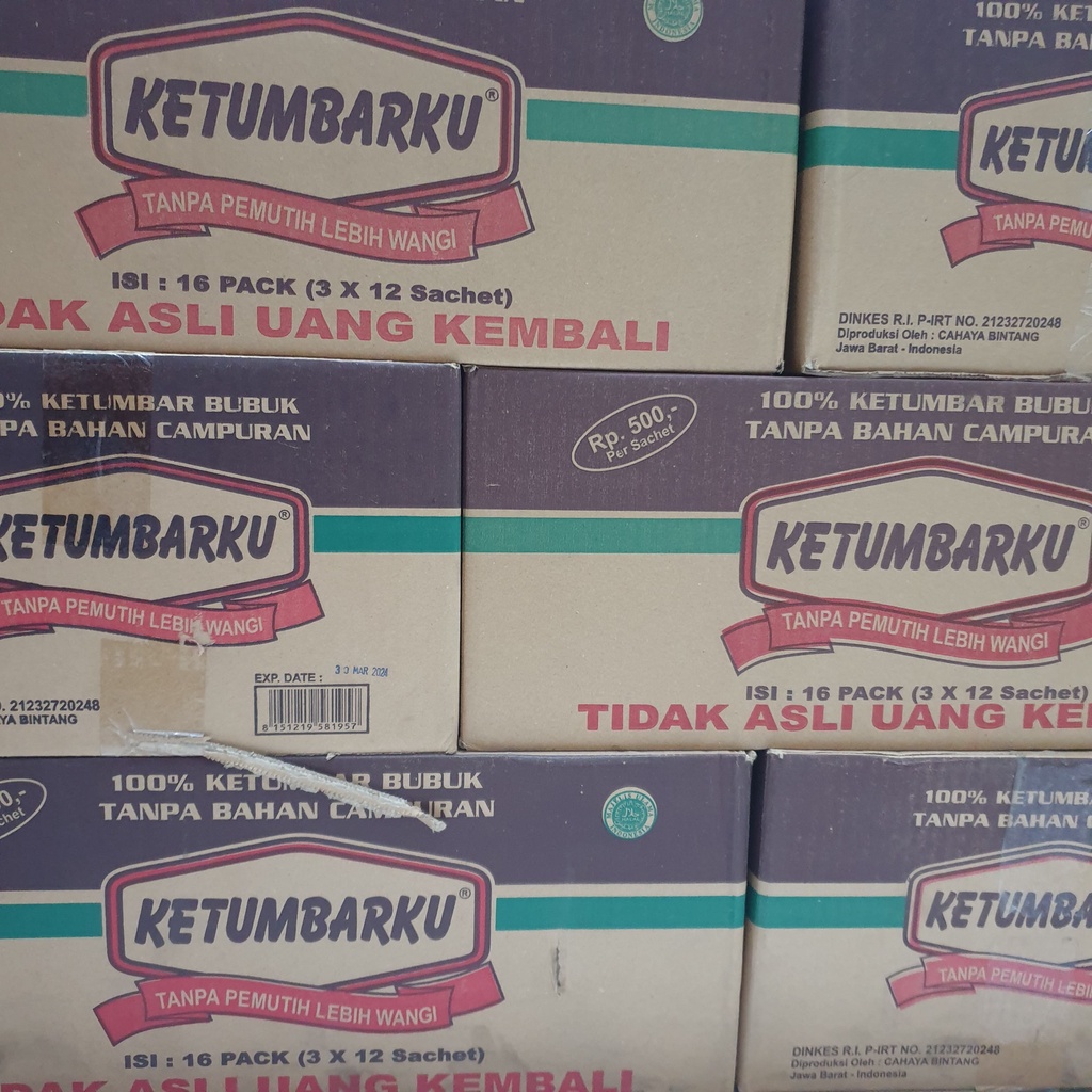 [Dus] Bumbu Masak Instan Ketumbar Bubuk  merk Daisy - KETUMBARKU