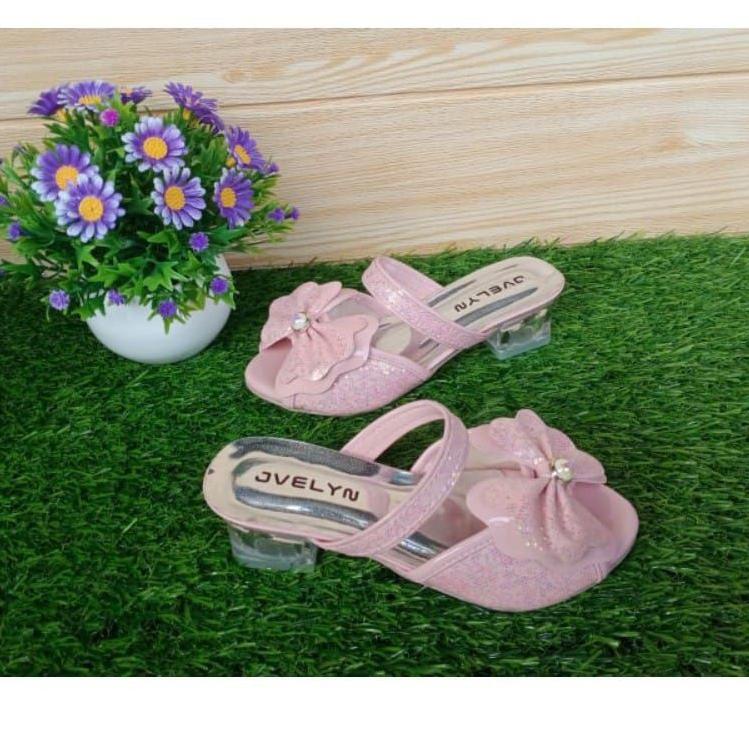 Sandal kaca anak perempuan