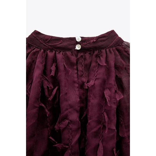 ZR Burgundy blouse