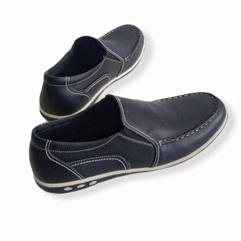 Sepatu Pria Kulit Leather Asli / Sepatu Pria Papirut Series Ginting Leather New Arrival Best Seller