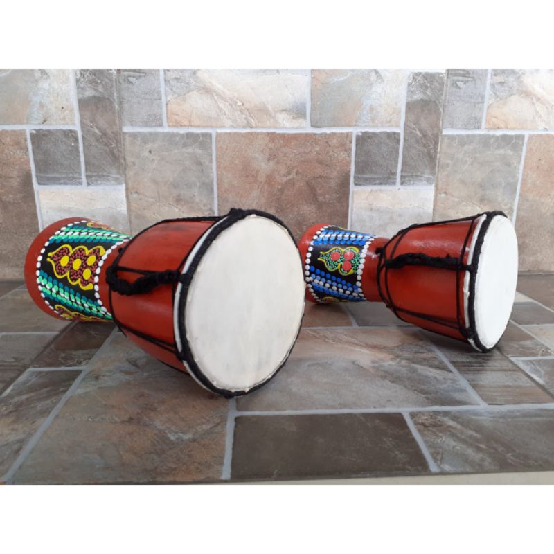 Alat Musik tradisional/ Alat musik Kayu/ Mainan Tradisional /Alat Musik Jimbe P20 dan 25cm