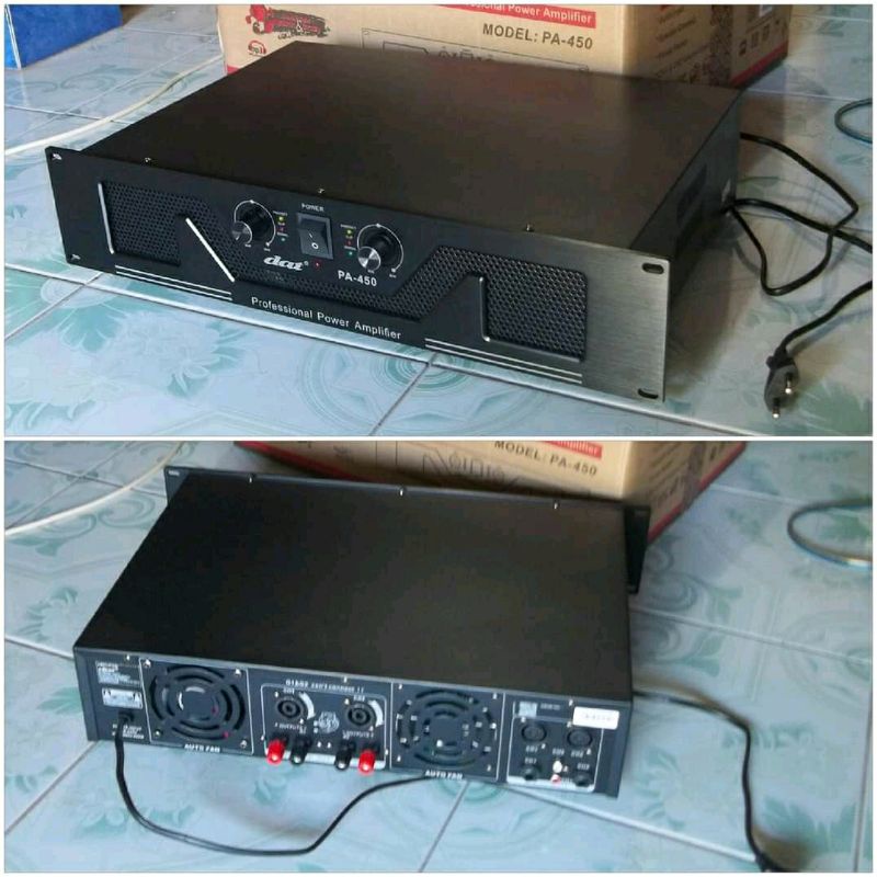 Power 1000 WATT DAT PA450 PA 450 ORIGINAL POWER AMPLIFIER