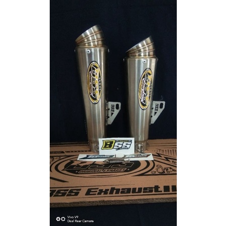 KNALPOT BSS ORIGINAL TYPE KEONG/JIKSAW SLINCER ONLY, KENALPOT RACING, BSS MUFLER