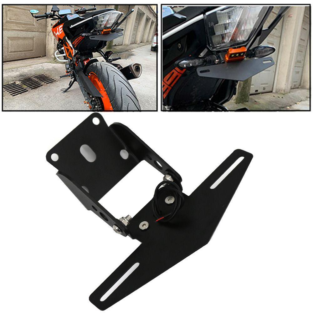 Populer Dudukan Plat Nomor Belakang Motor Bracket Lampu Belakang Plat Frame Plat Nomor Braket Belakang Braket Plat Lipat