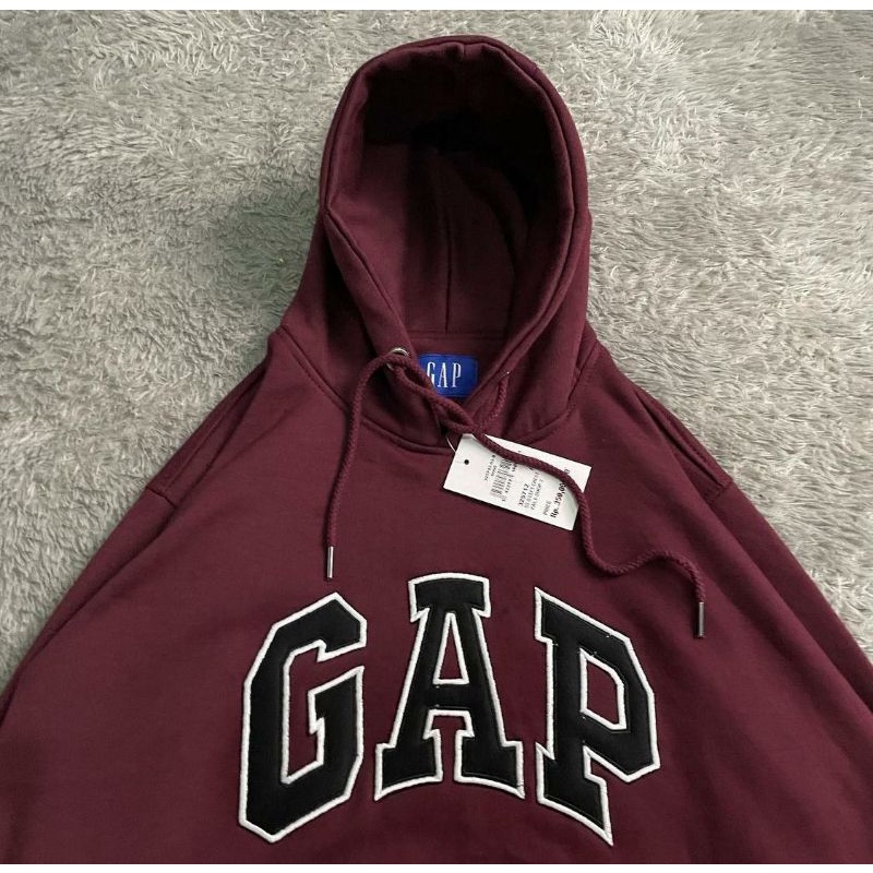 Hoodie GAP/Black/Maroon/Unisex/Jaket Branded Murah/Jaket Cowok/Jaket Cewek