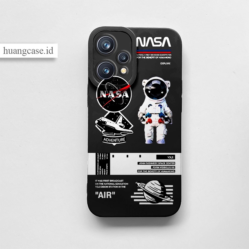 Huang Case - REALME 9 PRO -  Softcase PRO CAMERA ASTRONOT NASA Terbaru REALME C33 9 PRO PLUS C31 C35