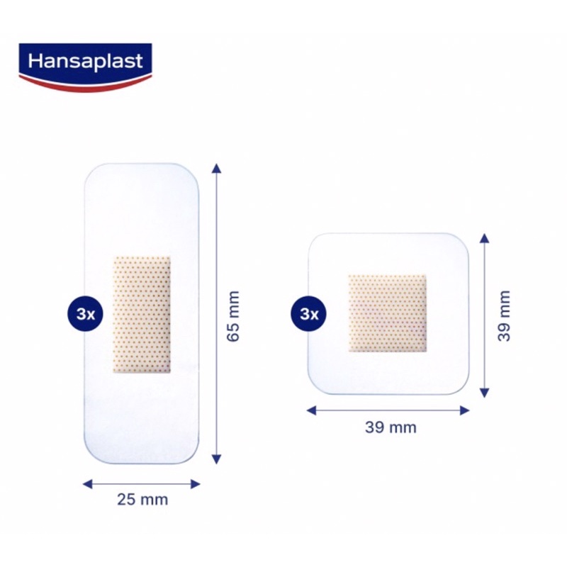 Hansaplast aqua protect amplop 6 pcs ( pelindung luka anti air )