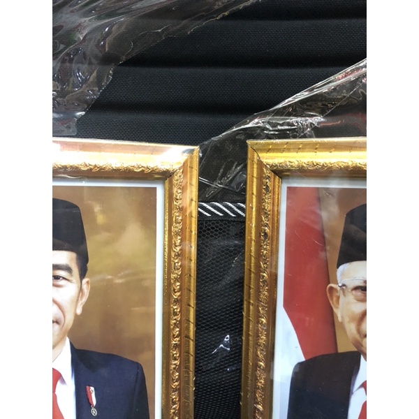 Frame bingkai foto presiden wakil bingkai foto bingkai presiden wakil ukuran 26x35 cm