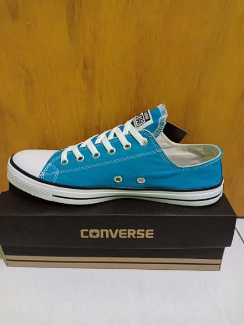 Sepatu converse allstar clasik tosca+box