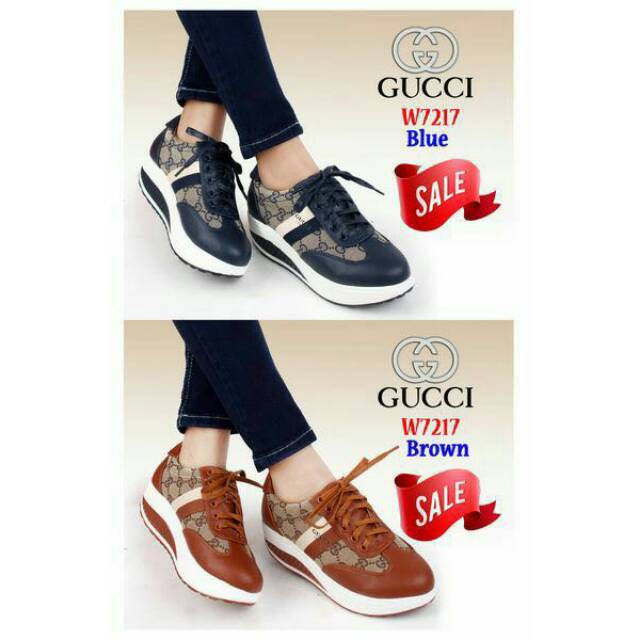 Sepatu Sneaker Gucci W7217(SALE)
