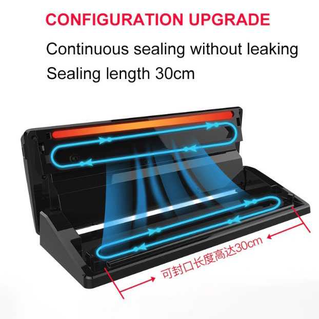 RONEGYE Vacuum Sealer Packing Machine 110W - CN375