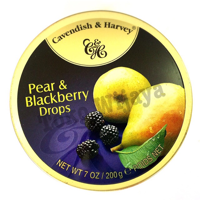 Permen Cavendish &amp; Harvey Pear and Blackberry Drops