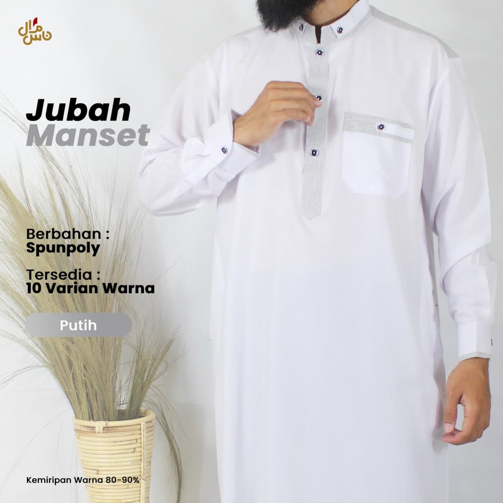 Jubah Pria Jumbo Big Size XXXL 3XL MODEL MANSET BEST SELLER