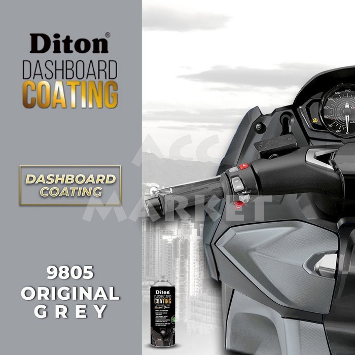 Diton Dashboard Coating Dasbor Abu Grey 9805