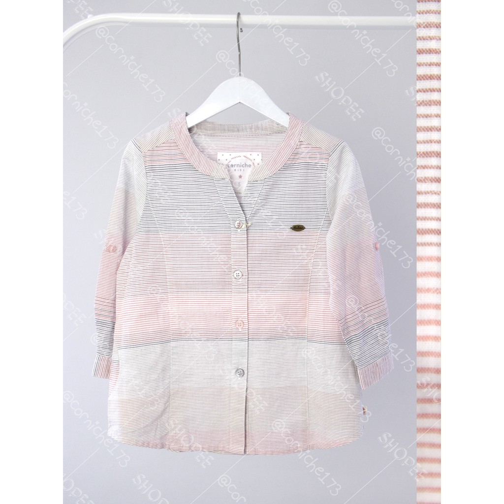 Corniche Alisha Blouse Kids Pink - TB K23060