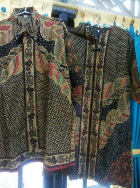 Sarimbit Couple Batik Dress Terusan Batik Wanita Agatha
