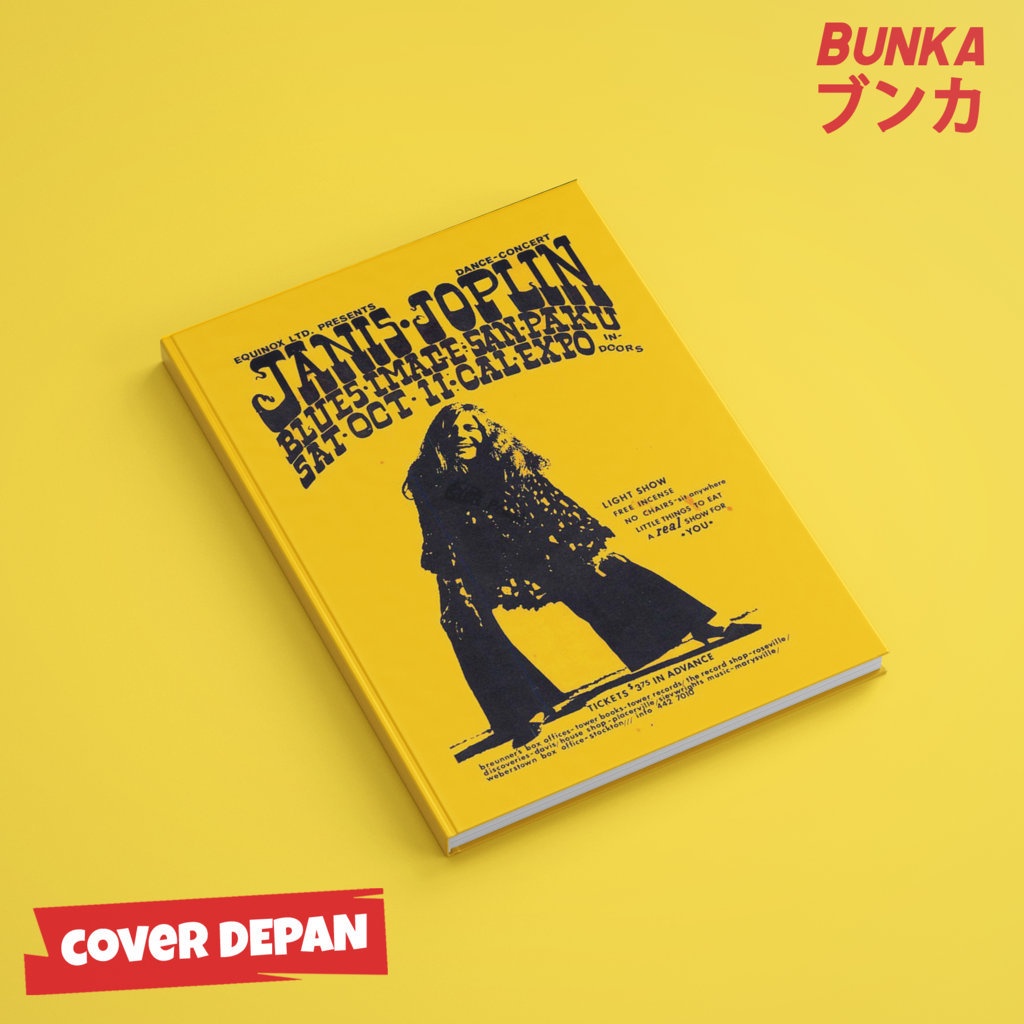 

Notebook Janis Joplin Hardcover A5 Buku Tulis Catatan Notes Agenda Planner Jurnal
