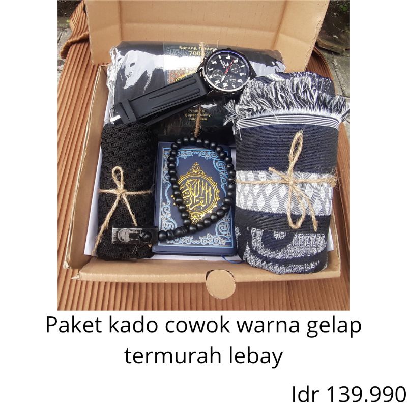 

GIFTBOX/PAKET KADO COWOK SERIES WARNA GELAP TERMURAH