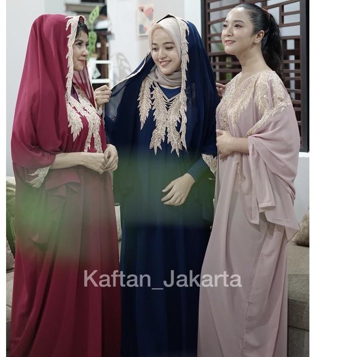 ♪ TERBARU 2021 | KAFTAN PASHMINA ELEGANT kaftan Bianca by Kaftan Jakarta Kaftan Lebaran Kaftan wanit