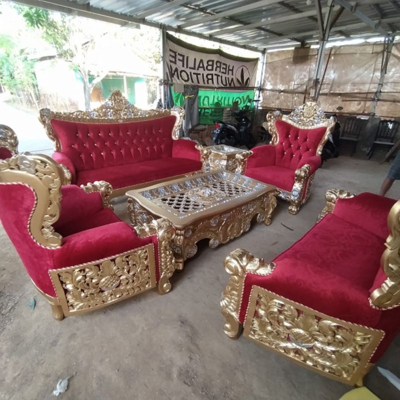 KURSI TAMU SOFA KAYU JATI | KURSI SOFA KURSI TAMU BILAGIO FURNITURE JATI |KURSI TAMU SOFA KURSI BUSA