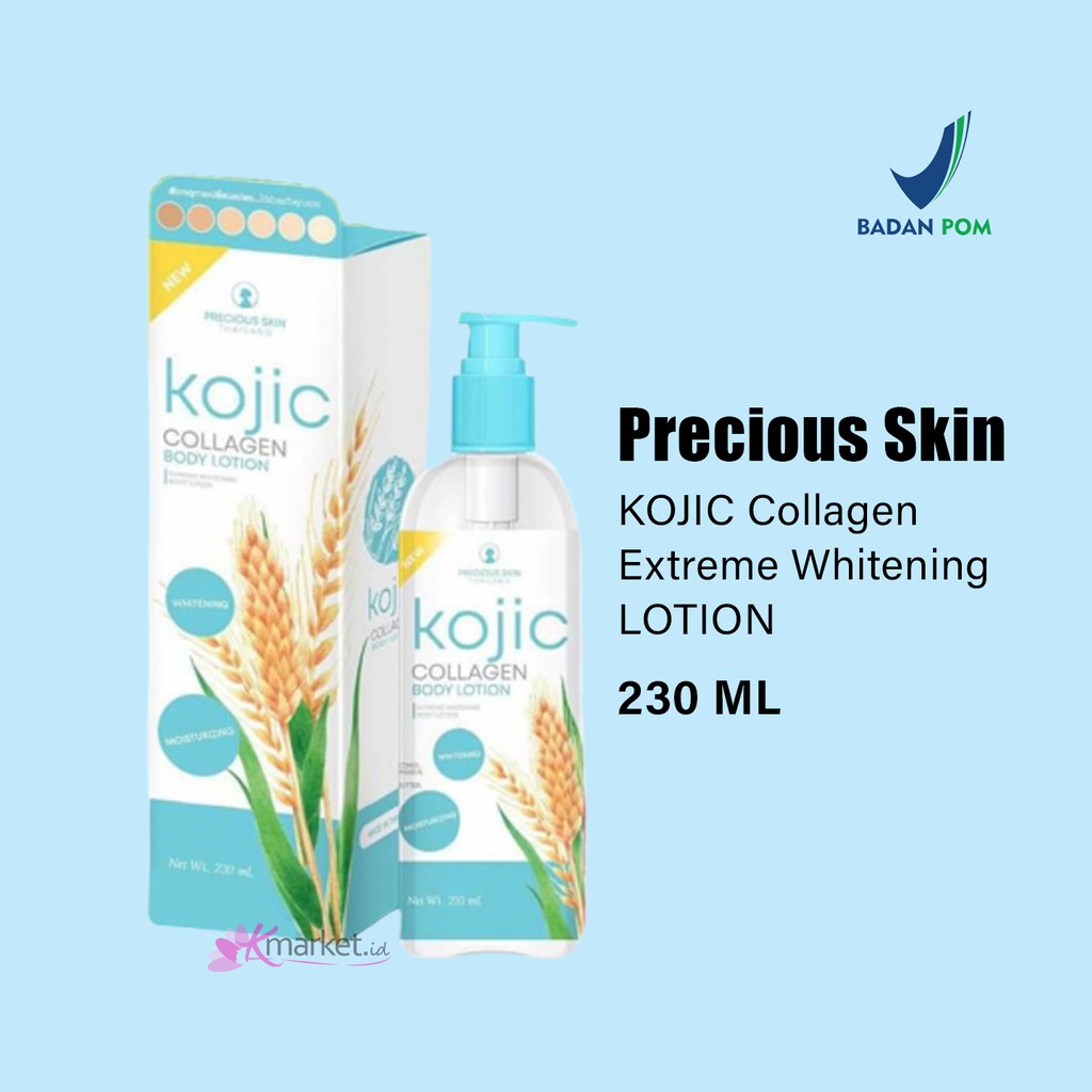 [BPOM] Precious Skin Kojic Collagen Extreme Whitening Body &amp; Face Serum