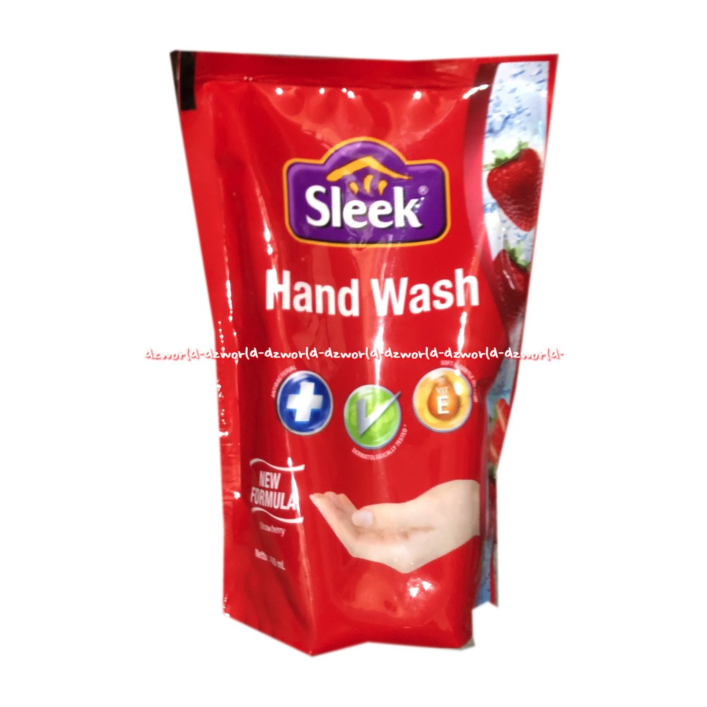 Sleek Hand Wash Antibacterial Refill Sabun Cuci Tangan 400ml