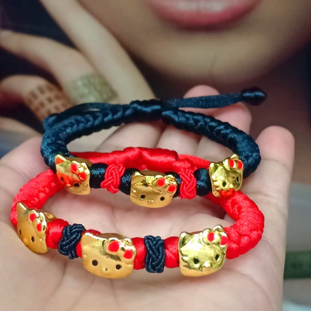 New Arrival Gelang rajut mainan 3 bj helo kity Low Price!