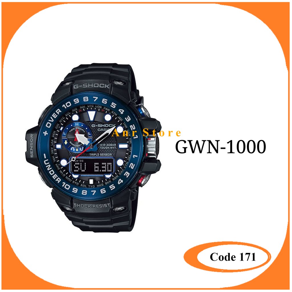 Tali Jam Tangan Casio G-Shock GShock G Shock GWN-1000 GWN1000 GWN 1000 Super