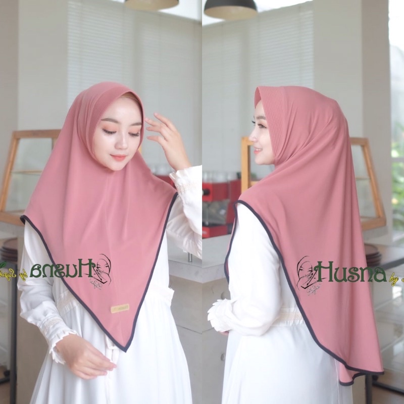 HUSNA | Hijab PET V LIST Size Standar