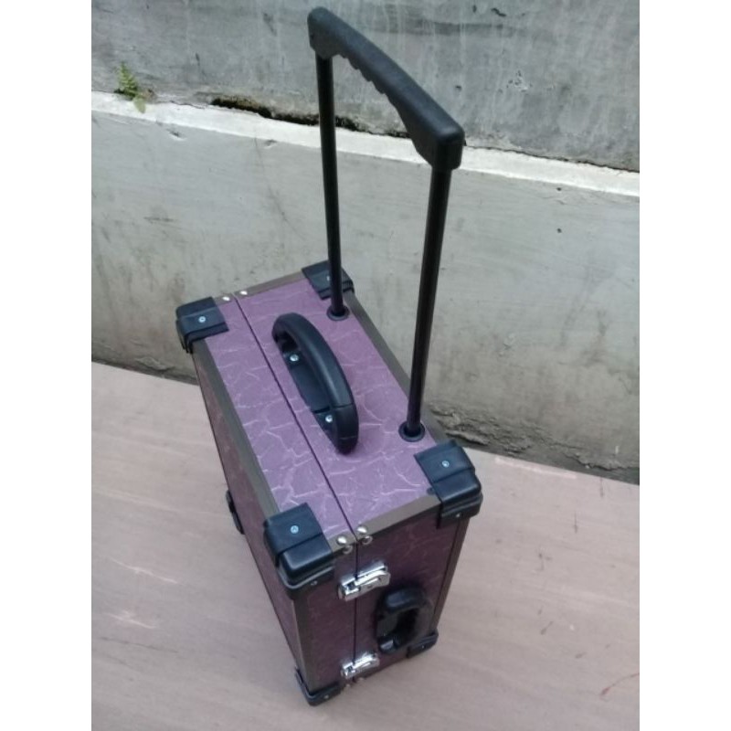 BEAUTYCASE MINI 42CM TROLI DALAM BISA DIBAWA MOTOR