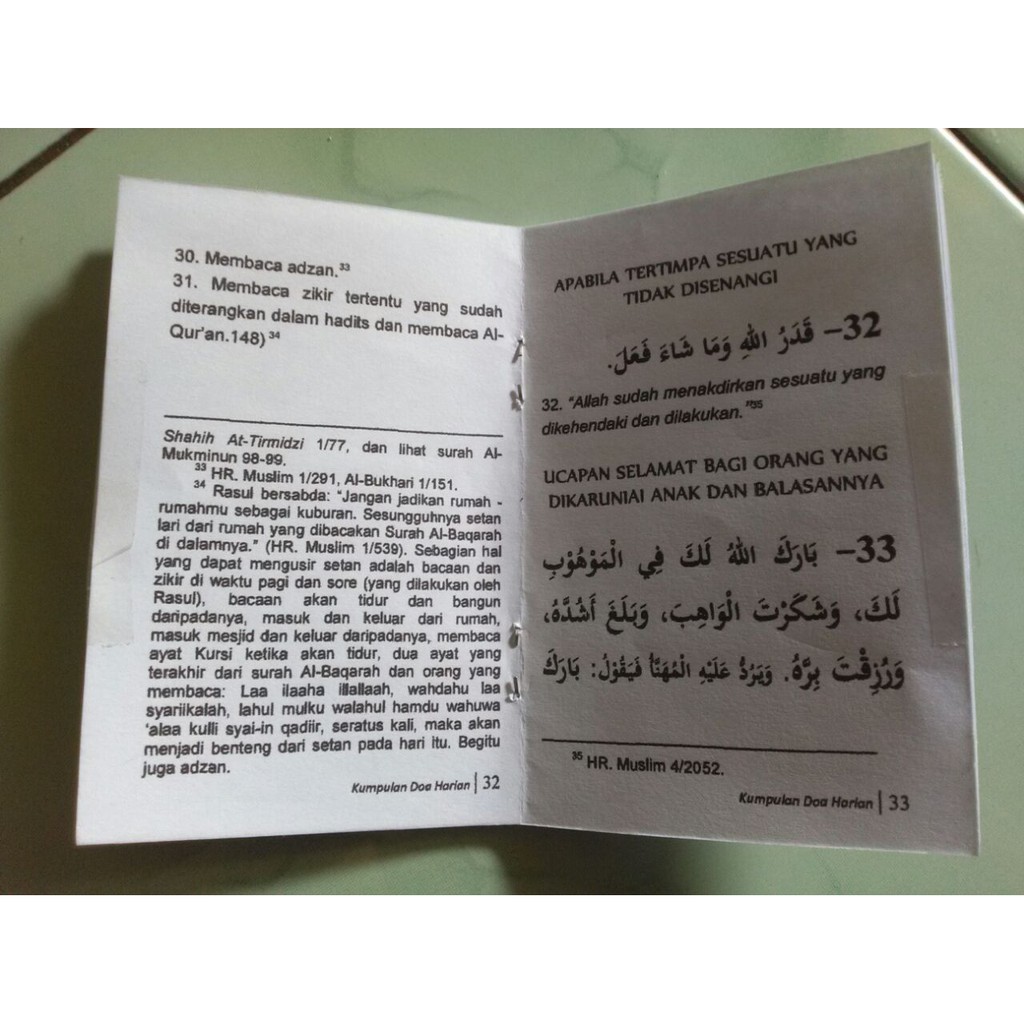 Kumpulan Doa Sehari Hari Souvenir Buku Saku Doa Shopee