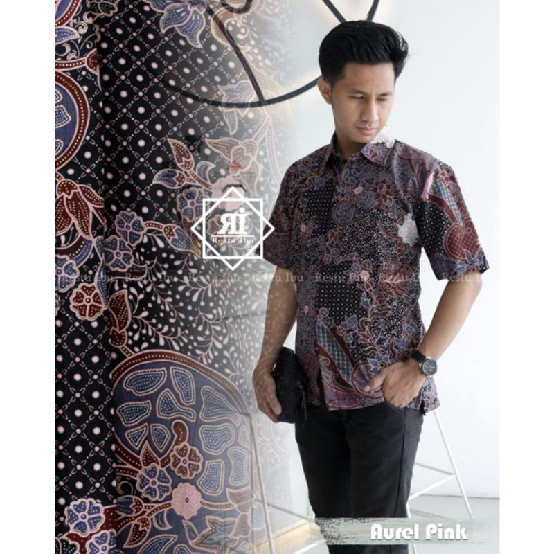 KEMEJA BATI TANGAN PENDEK/KEMEJA BATIK PRIA/KEMEJA BATIK PESTA/KEMJA BATIK KANTORAN