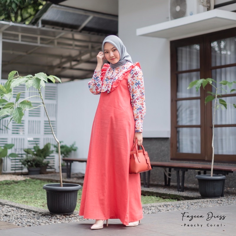 Ariona - Dress gamis Fazeea