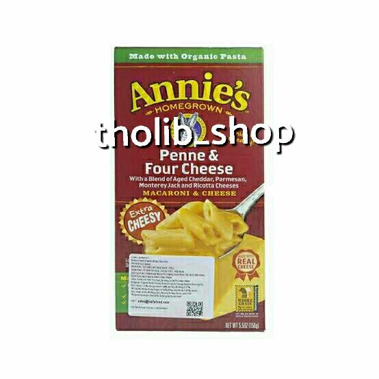 

annie's penne & four cheee macaroni and cheese 156gr