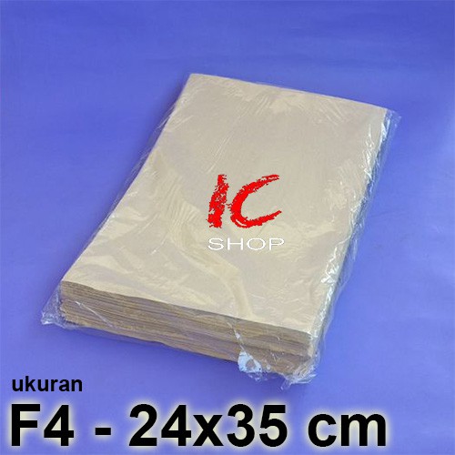 1 pak (100 lbr) Amplop Coklat Besar Samson F4