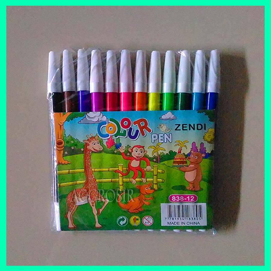 

AGS PEWARNA SPIDOL 12 WARNA ZENDI W0323A