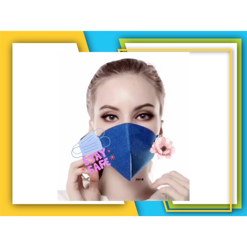 MASKER KN95 Navy 5ply Disposable Mask