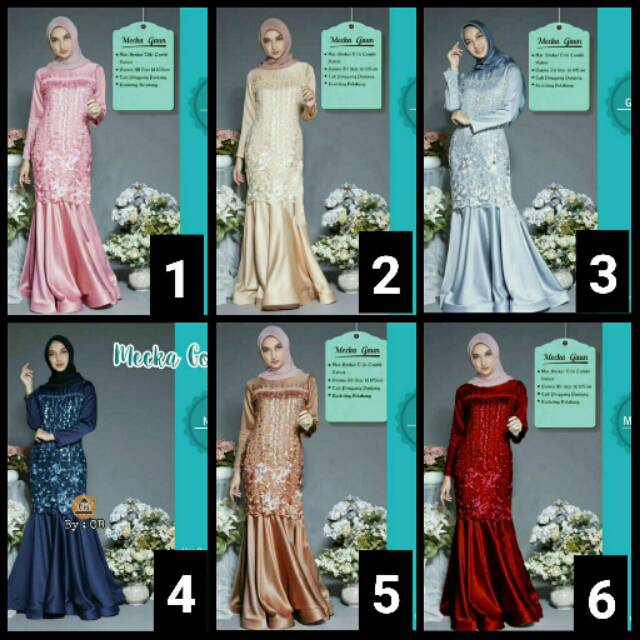 GAMIS BROKLAT GAUN BROKLAT