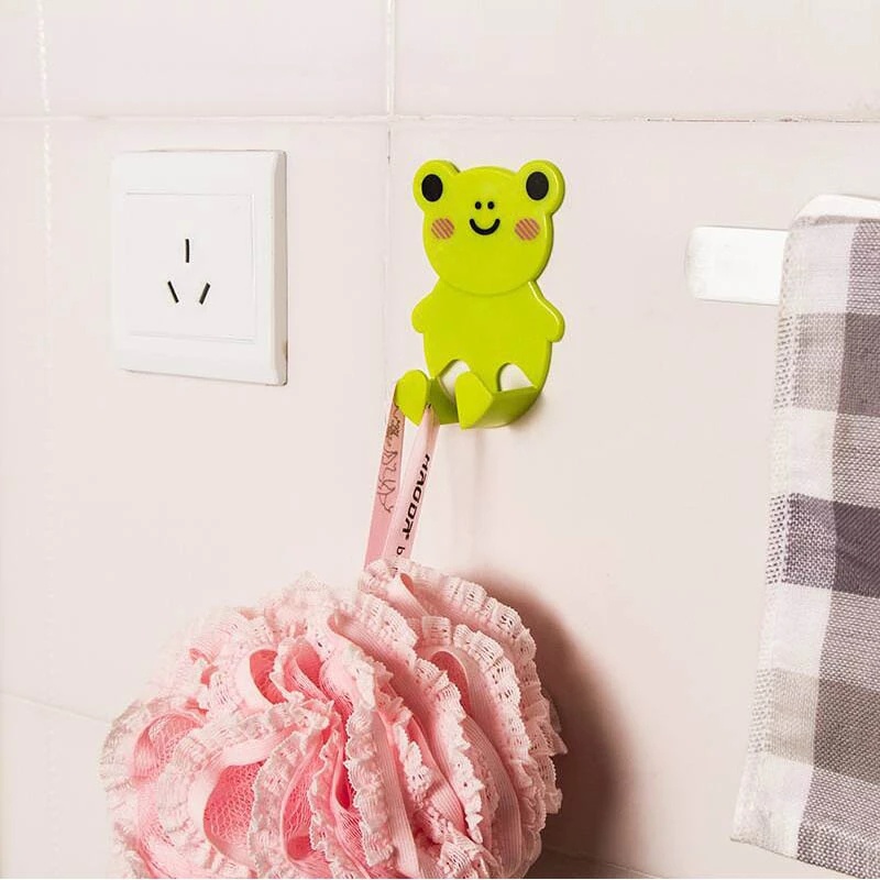 [Cute Cartoon Power Cord Plug Bracket] [Self-adhesive Non-perforated Data Cable Storage Hangers] [Grocery &amp; Key &amp; Bathroom Towel Storage Hooks]