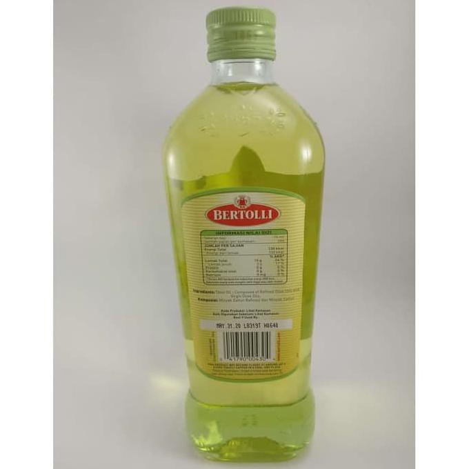 

*Promo* Bertolli Extra Light Olive Oil 1 Ltr Minyak Goreng Sehat Best Seller