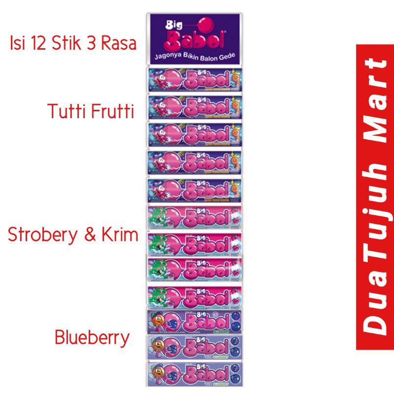 Big Babol Stik isi 12