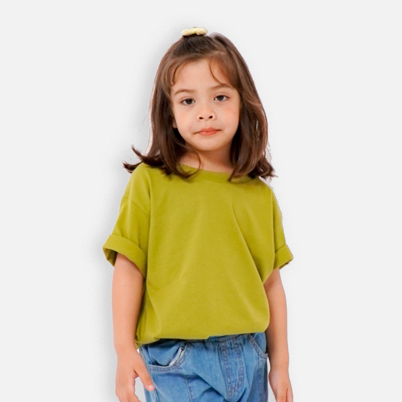 HOODIE GOODIE Kids Premium T-Shirt Green Olive