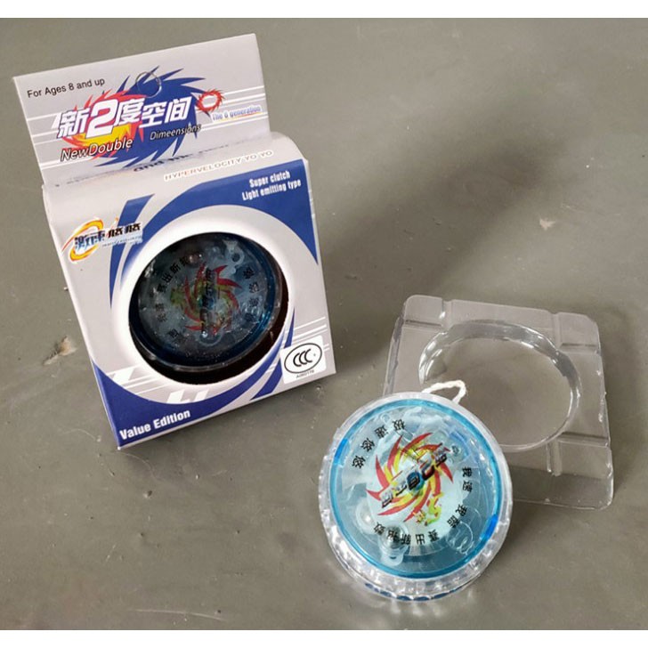 SPEEDYOYO Mainan Yoyo Anak Lampu LED Warna Warni - A070178 - Biru