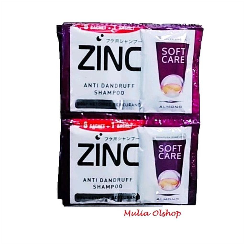 ZINC SOFT CARE Anti Dandruff Shampo ( 6 R 12Sachet@10ml )