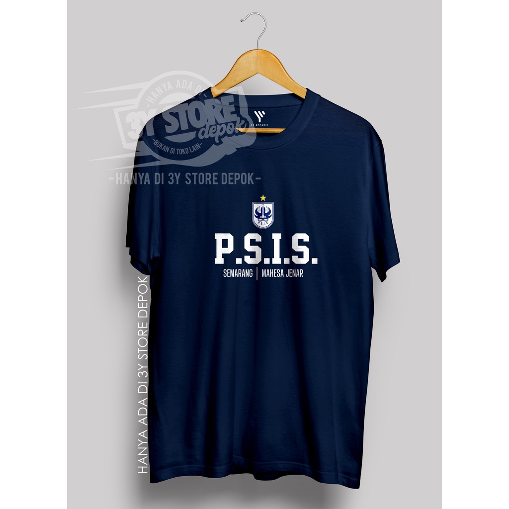 KAOS SANTAI PSIS SEMARANG MAHESA JENAR / BAHAN KATUN COMBED 30S PRIA WANITA - 3Y STORE