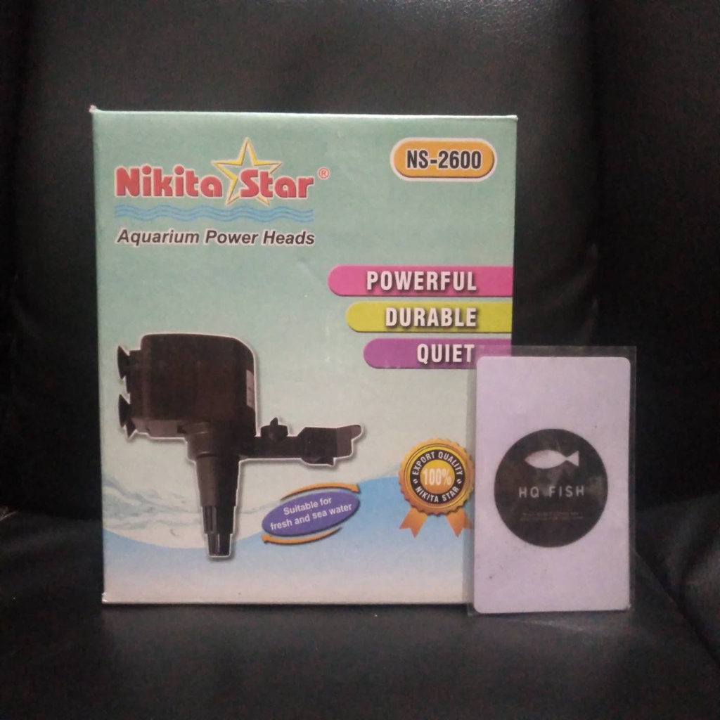 NS 2600 NIKITA STAR WATERPUMP POMPA AQUARIUM