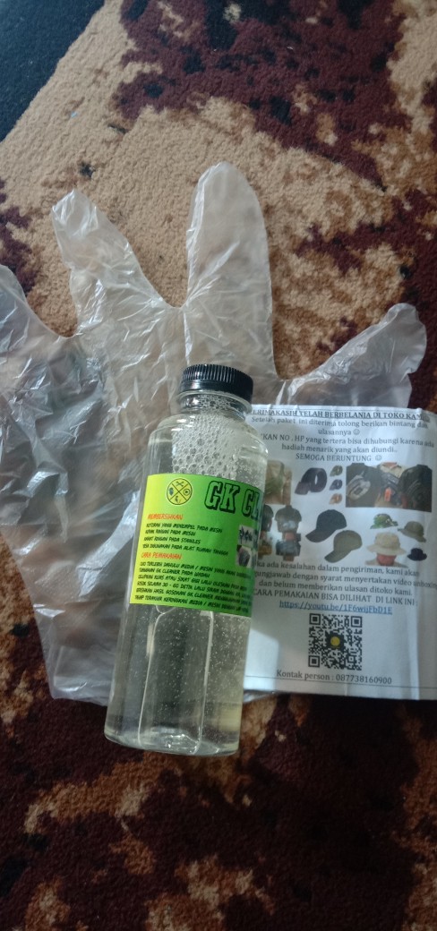 Gk Cleaner Pembersih Kerak Mesin ( 250 Ml )
