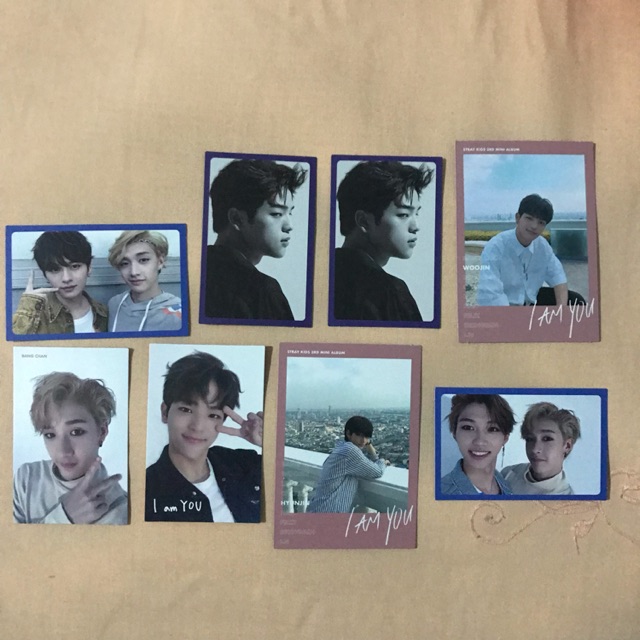 Stray Kids I AM YOU PC Photocards Selfie/Polaroid/Benefit/Unit